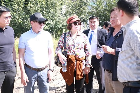 Богд хааны ордон музейн цэцэрлэгт хүрээлэн байгуулах ажил хэрэгжиж байна