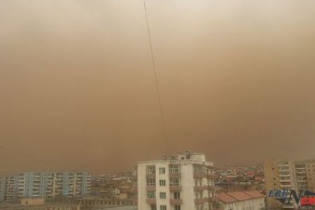 УЦУОШГ: Улаанбаатарт шороон шуурга шуурна