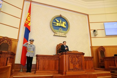 УИХ-ын 2019 оны ээлжит бус чуулганыг хааж, Монгол Улсын Их Хурлын дарга Г.Занданшатарын хэлсэн үг