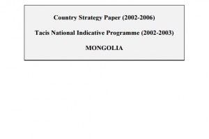 Country Strategy paper /2002-2006/