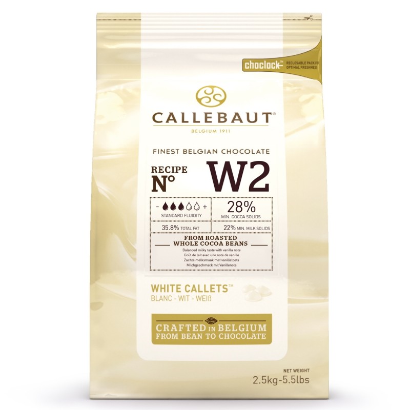 Цагаан товчин шоколад / Finest Belgian Chocolate-white / 2,5кг | amtatmall
