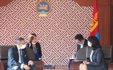 Нэгдсэн үндэстний байгууллагын суурин зохицуулагчийг хүлээн авч уулзлаа