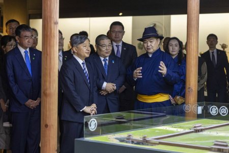 Япон Улсын Цог Жавхлант Эзэн Хаан Нарүхито “Чингис хаан” үндэсний музейд зочиллоо