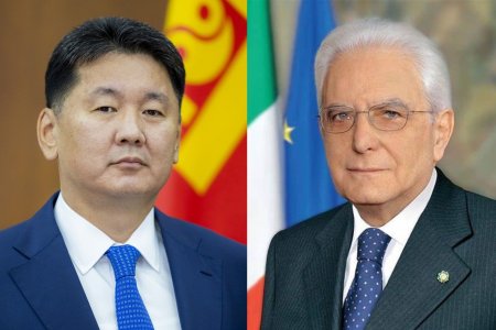 Монгол Улсын Ерөнхийлөгчид Бүгд Найрамдах Итали Улсын Ерөнхийлөгч мэндчилгээ дэвшүүлэв