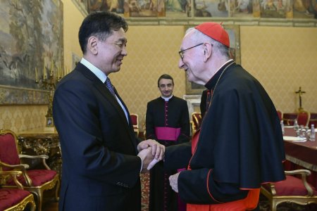 Монгол Улсын Ерөнхийлөгчид Гэгээн Ширээт Улсын Төрийн хэрэг эрхлэх газрын дарга бараалхлаа