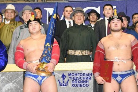 Улсын арслан Э.Батмагнай түрүүллээ