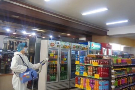 Нийслэлийн хэмжээнд халдваргүйжүүлэлт үргэлжилж байна