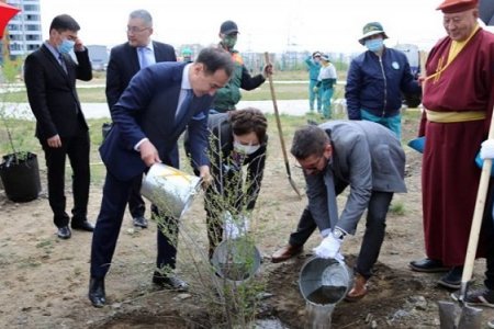 60 жилийн ойн нэрэмжит “Найрамдлын төгөл” байгууллаа