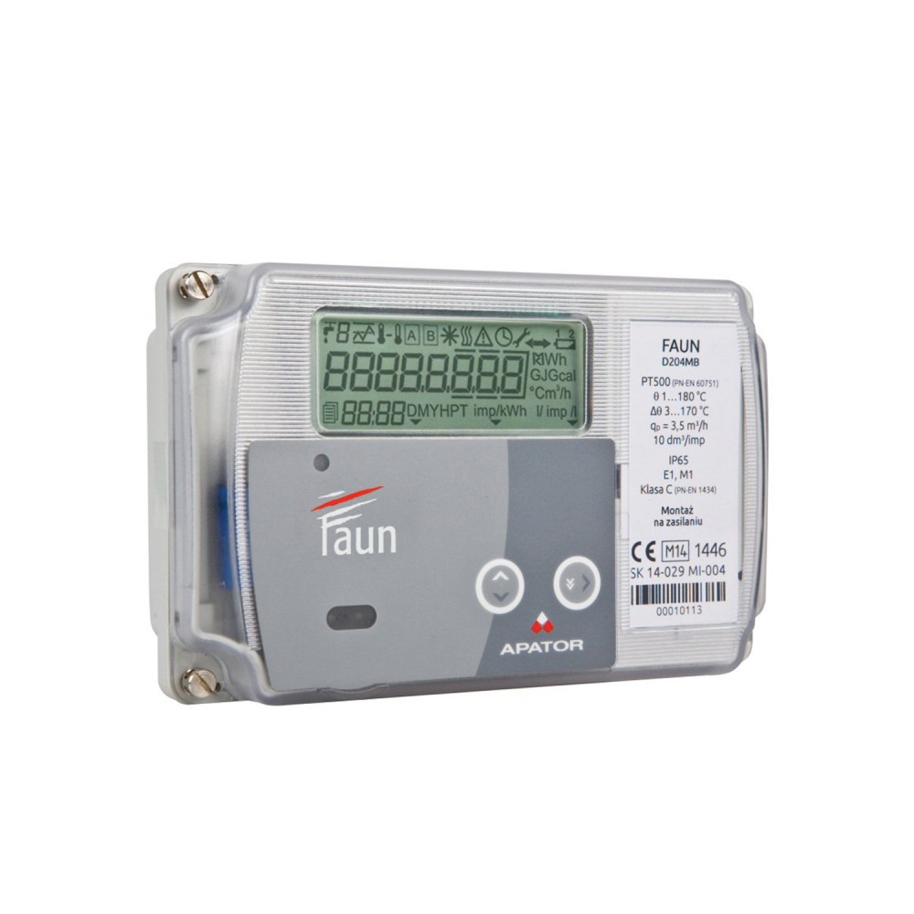 Electronic calculators for heat meters FAUN