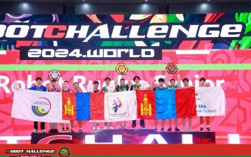 “Robot Challenge 2024” тэмцээнд Монголын баг тамирчид III байр эзэлжээ