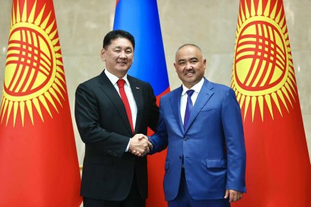 Ерөнхийлөгч У.Хүрэлсүх Киргизийн Парламентын даргыг хүлээн авч уулзлаа