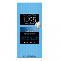 Weinrich's 1895 Finest Chocolate 32% cacao, caramel, sea salt