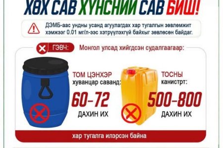 ХӨХ САВ ХҮНСНИЙ САВ БИШ!