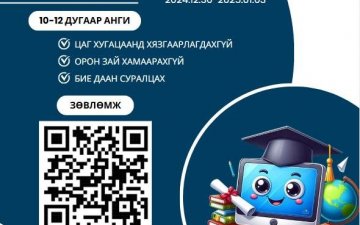 Ахлах ангийн цахим сургалтын долоо хоногийн зөвлөмж