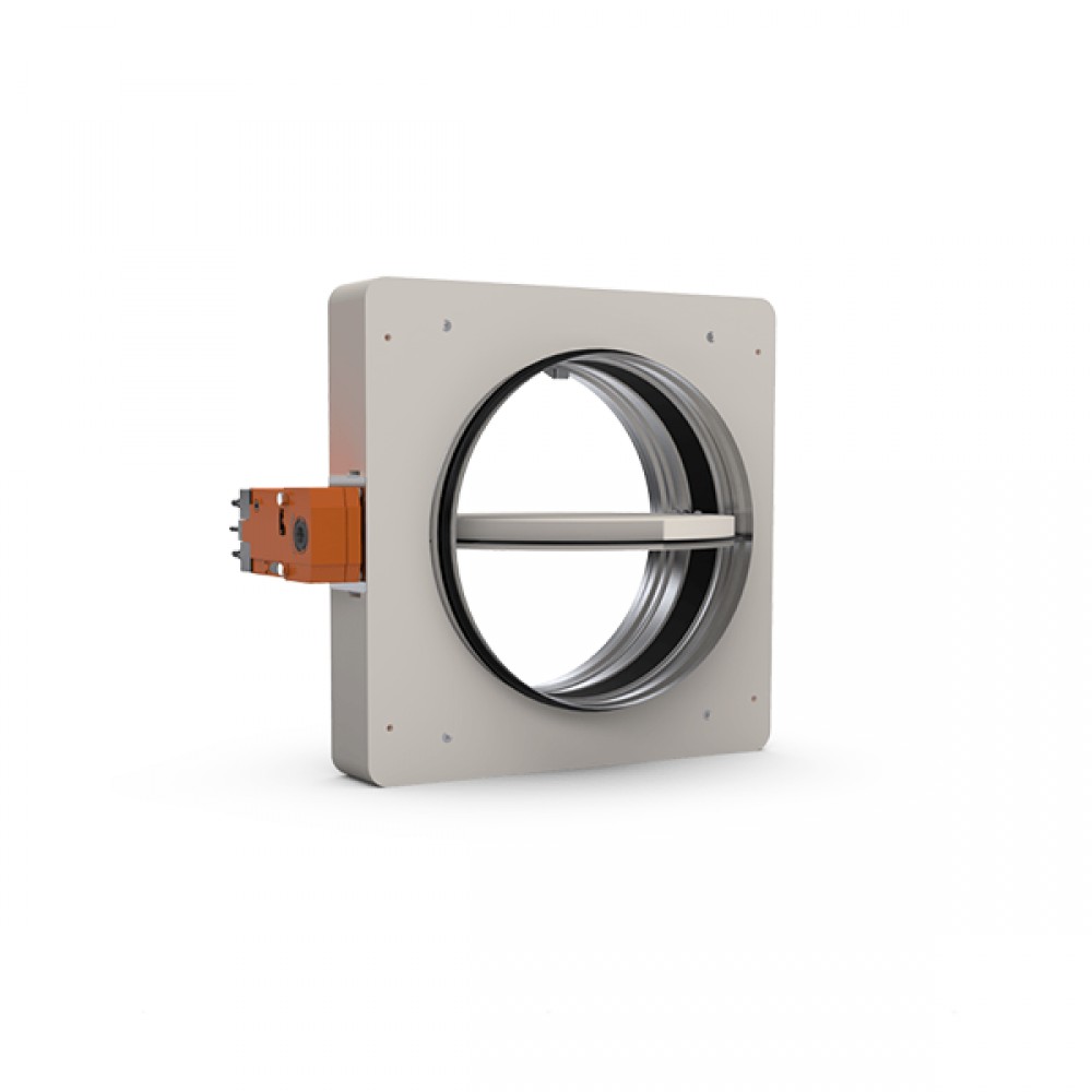 KTQ-O Round fire damper for quick installation