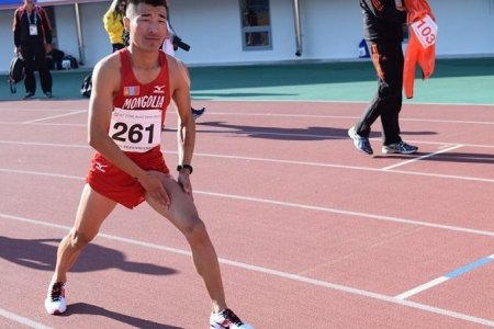 Ц.Бямбажав Азийн марафоны АШТ-ээс хүрэл медаль хүртлээ