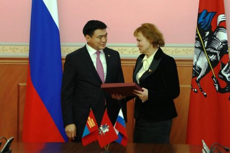 Хотын захирагч С.Амарсайхан Мосва хотын Думын төлөөлөгчидтэй уулзлаа