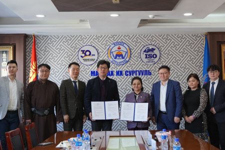 Mandakh University and the Daejeon Branch of Korea Polytechnics IV College  sign a Memorandum of Understanding