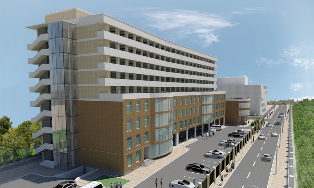 “Улаанбаатар оношилгоо эмчилгээний төв”-ийн барилга