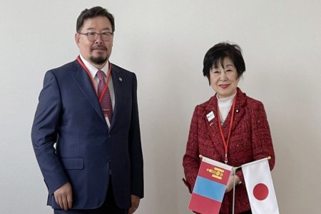 УИХ-ын дарга Г.Занданшатар Япон Улсын парламентын Зөвлөхүүдийн танхимын даргатай уулзав