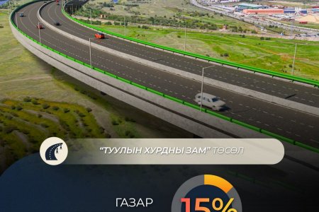 Туулын хурдны замын газар шорооны ажлыг гуравдугаар сарын 15-наас эхлүүлнэ
