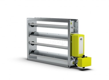 PWIIS-EX cut-off explosion-proof dampers