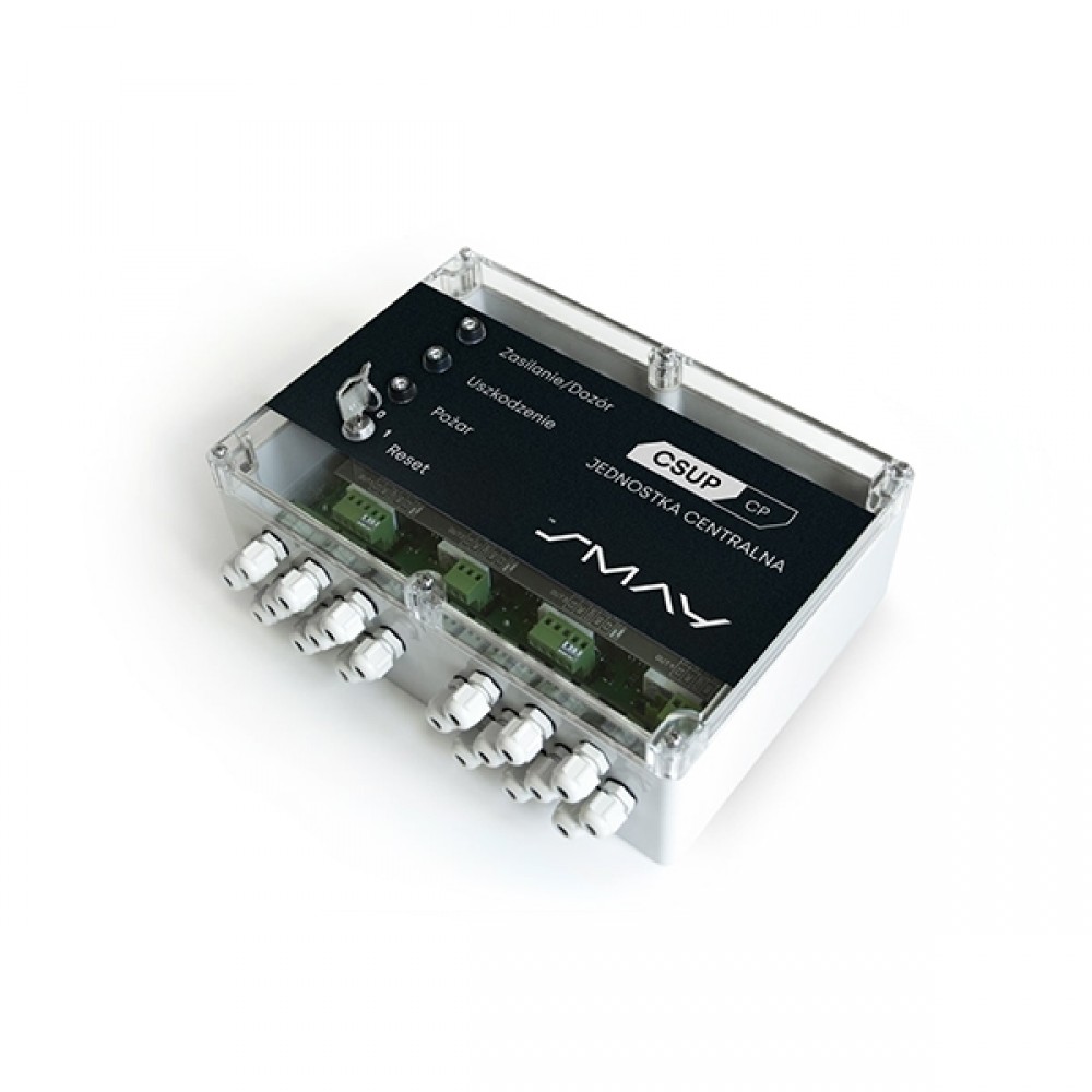 Control panel for fire protection devices CSUP LOS