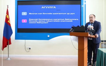 ЕРӨНХИЙ БОЛОВСРОЛЫН СУРГУУЛИЙН БОЛОН БАГШИЙН АЖЛЫН ГҮЙЦЭТГЭЛИЙГ ҮНЭЛЖ ЭХЭЛЛЭЭ