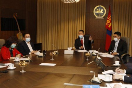 Ерөнхийлөгч Х.Баттулга УОК, СЕХ-ны гишүүдтэй уулзлаа