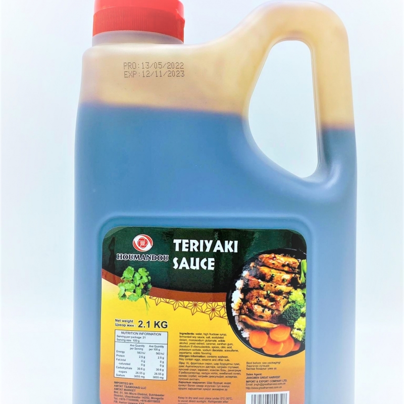 Teriyaki соус 2,1кг | amtatmall
