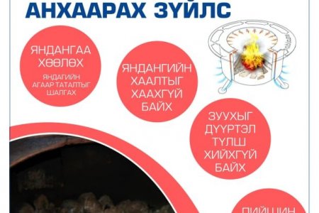 ШАХМАЛ ТҮЛШ ТҮЛЭХДЭЭ АНХААРАХ ЗҮЙЛС