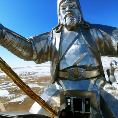 Gorkhi - Terelj NP - Genghis Khan Equestrian Statue