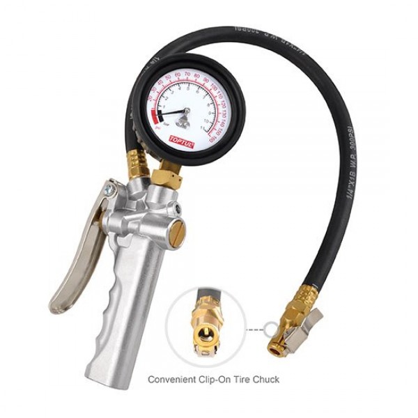 3-Function Tire Pressure Gauge | Toptul JEAL160A