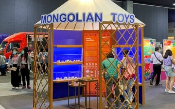 Mongolian puzzle games displayed at science and technology fair in Thailand