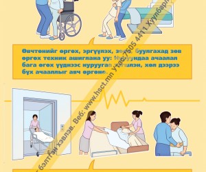 Өвчтөнийг тээвэрлэх үед анхаарах зүйлс (D1D152)