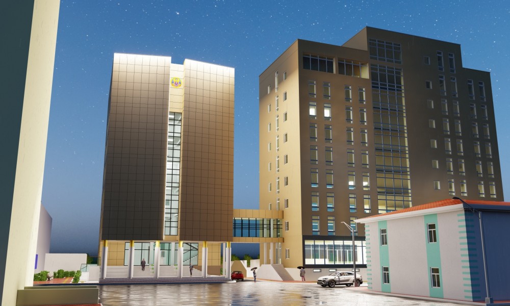 Хан-Уул дүүргийн ЗДТГазар, албан контор /өргөтгөлийн барилга/