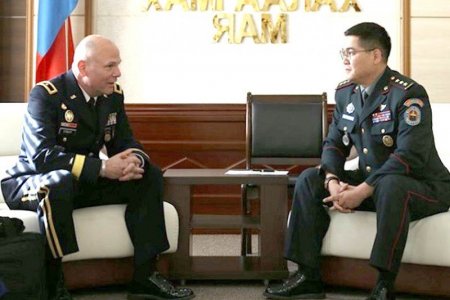 Бригадын генерал Жозеф Ж.Стрефийг хүлээн авч уулзлаа