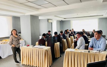 Morning meeting on discussion topics for the Ministry of Digital Development and Communications