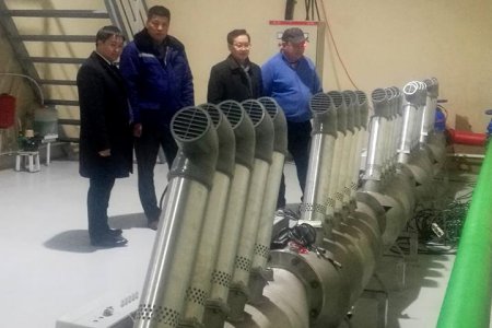 Төв цэвэрлэх байгууламжид хэт авиан тоног төхөөрөмжийг суурилууллаа