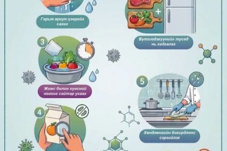 ХООЛНЫ ХОРДЛОГООС СЭРГИЙЛЭХ 6 АРГА