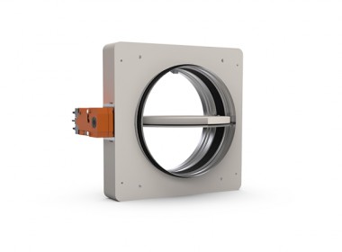 KTQ-O Round fire damper for quick installation