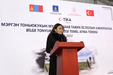 Мэргэн Тоньюкукын цогцолбор музейн шав тавилаа