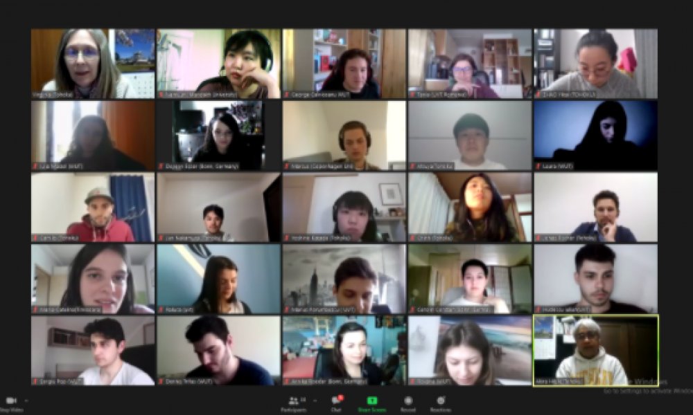 Mandakh University students are successfully participating in the online event organized by Tohoku University, Japan within the framework of project “Connect the World” dedicated to the students around the world
