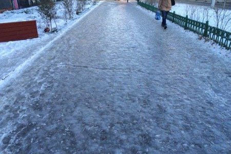 Хальтиргаа, гулгаа үүссэн зам талбайн мэдээллийг утсаар авч байна 