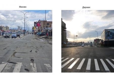 Нарантуул захын уулзварын засварын ажлыг бүрэн хийж дууслаа