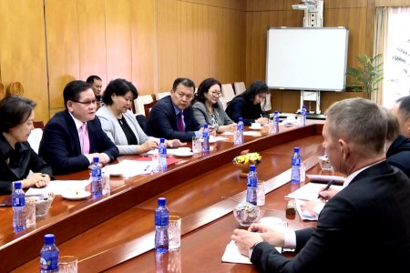 Шадар сайд Ө.Энхтүвшин Тува Улсын тэргүүнийг хүлээн авч уулзав