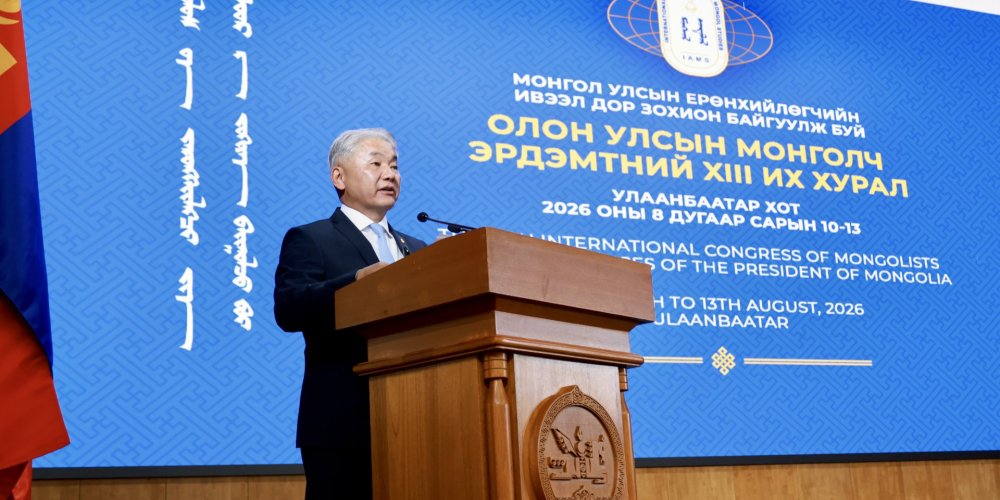 Ж.ЭНХБАЯР: МОНГОЛЫН ЭРДЭМТДИЙН БҮТЭЭЛИЙГ ОЛОН УЛСЫН ХЭЛНЭЭ ТҮГЭЭН ДЭЛГЭРҮҮЛЭХ АЖЛЫГ ДЭМЖИНЭ