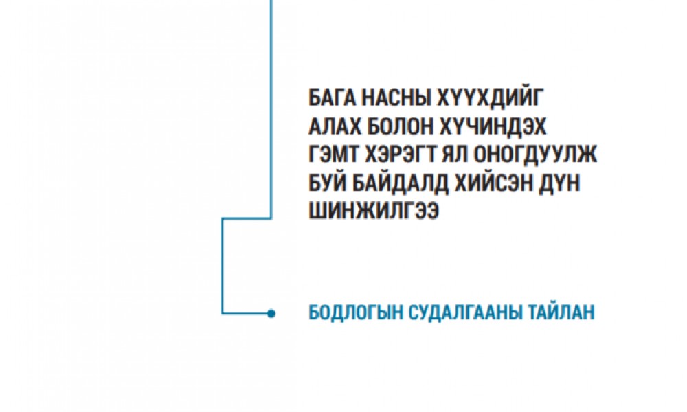 Бага насны хүүхдийг алах болон хүчиндэх гэмт хэрэгт ял оногдуулж буй байдалд хийсэн дүн шинжилгээ 