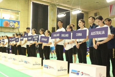 Бадминтончид Монголд өрсөлдөж байна