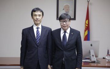 Япон сангийн ерөнхийлөгчийн зөвлөх Отани Кейсүкэ тэргүүтэй төлөөлөгчдийг хүлээн авч уулзлаа
